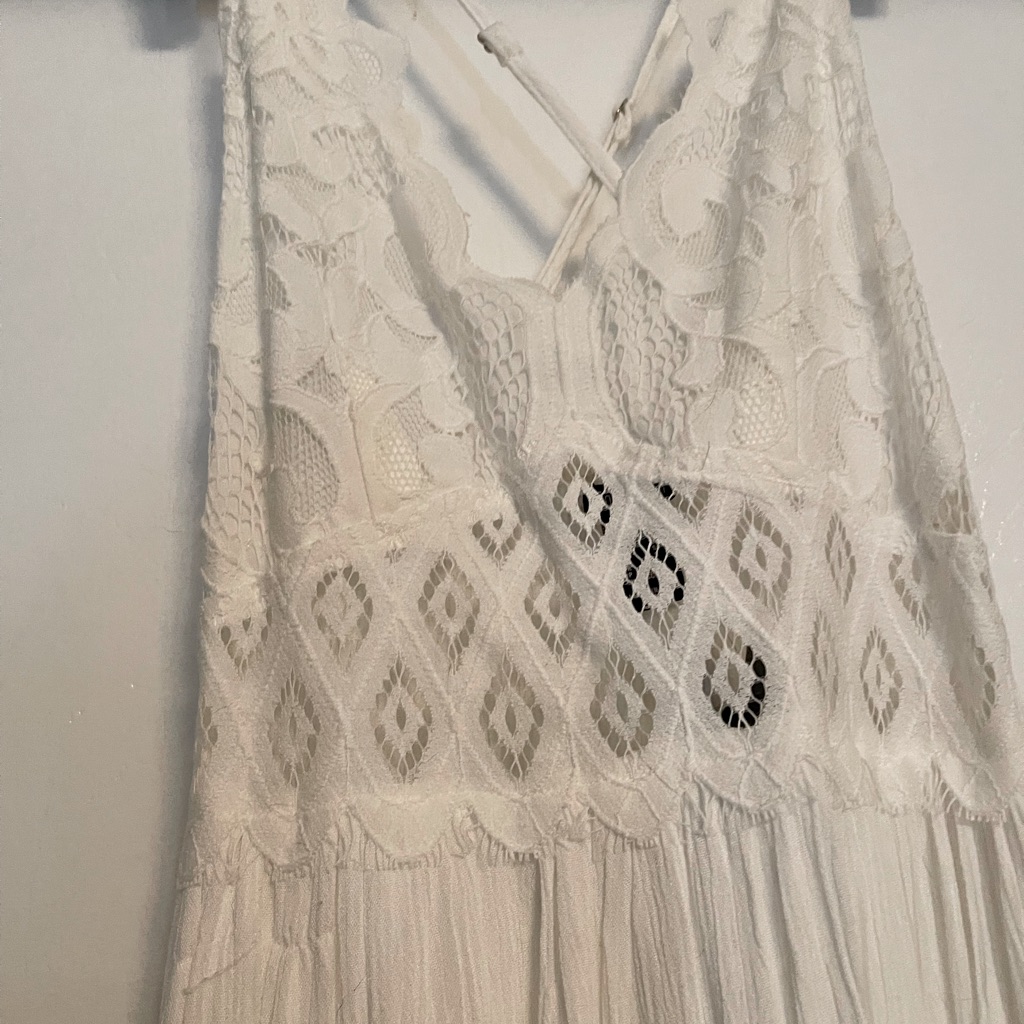 White Like Free People Dress